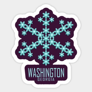 Washington Georgia Sticker